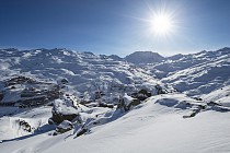 Les Menuires - bergen met uitzicht